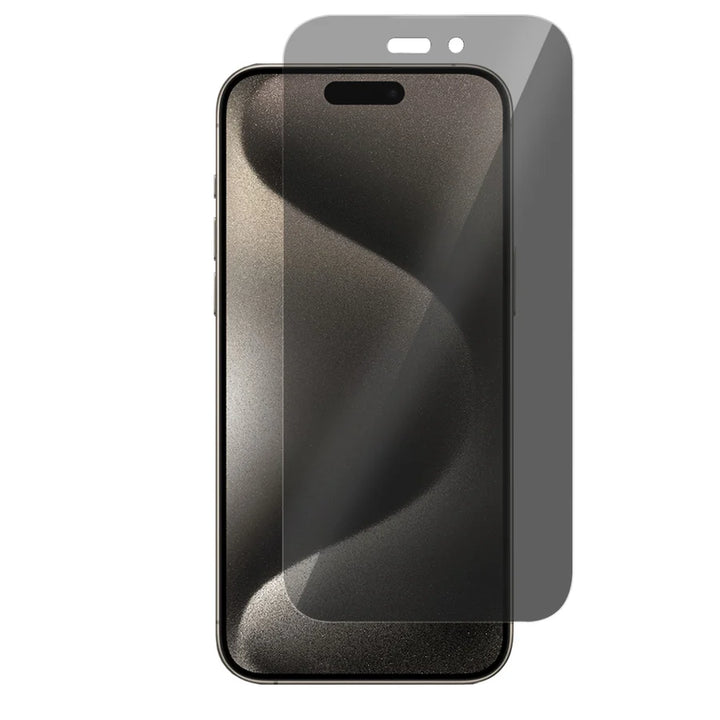 iPhone 15 Pro Max – Privacy Screenprotector – 9H Gehard Glas – 1-Pack-Ilumina Benelux