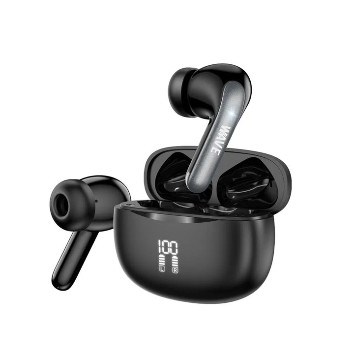 Draadloze Oordopjes Bluetooth 5.3 met ANC & ENC – TWS Earbuds met Extra Bass en Oplaadcase-Ilumina Benelux