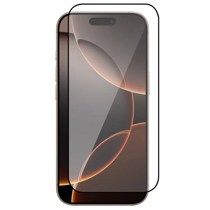 iPhone 16 Pro Screenprotector Full Cover Screenprotector Gehard 9H Glas-Ilumina Benelux