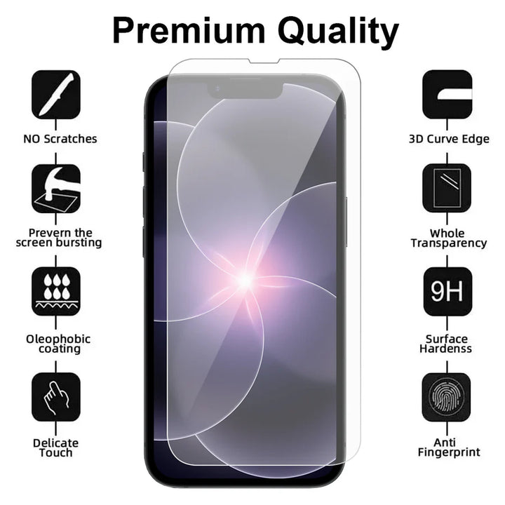 iPhone 16E / 17E – 9H Gehard Glas – Anti-kras – 1-Pack-Ilumina Benelux