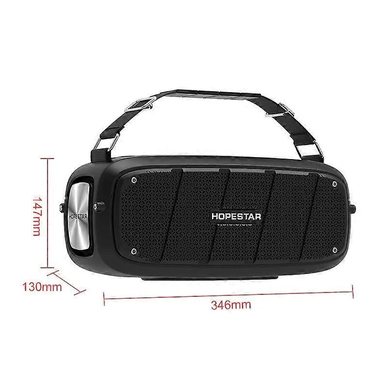Hopestar A20 Pro Draadloze Bluetooth Speaker met Draadloze Microfoon – Karaoke Speaker – Zwart-Ilumina Benelux