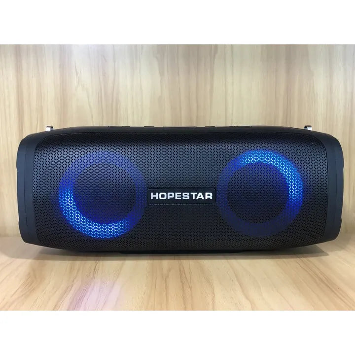 Hopestar A6 Party Bluetooth Speaker met LED Verlichting – Draadloze Party Speaker – Zwart-Ilumina Benelux