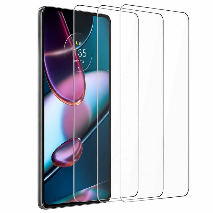 Motorola Moto G34 / G34 5G Screenprotector Tempered Glas – 3-Pack-Ilumina Benelux