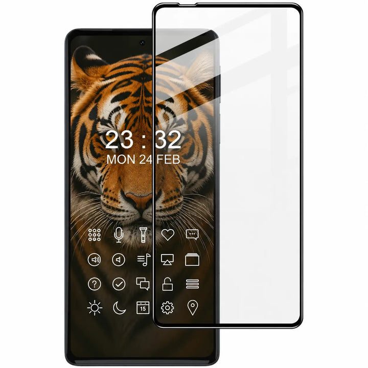 Motorola Moto G73 Screenprotector Full Cover – 9H Glas-Ilumina Benelux