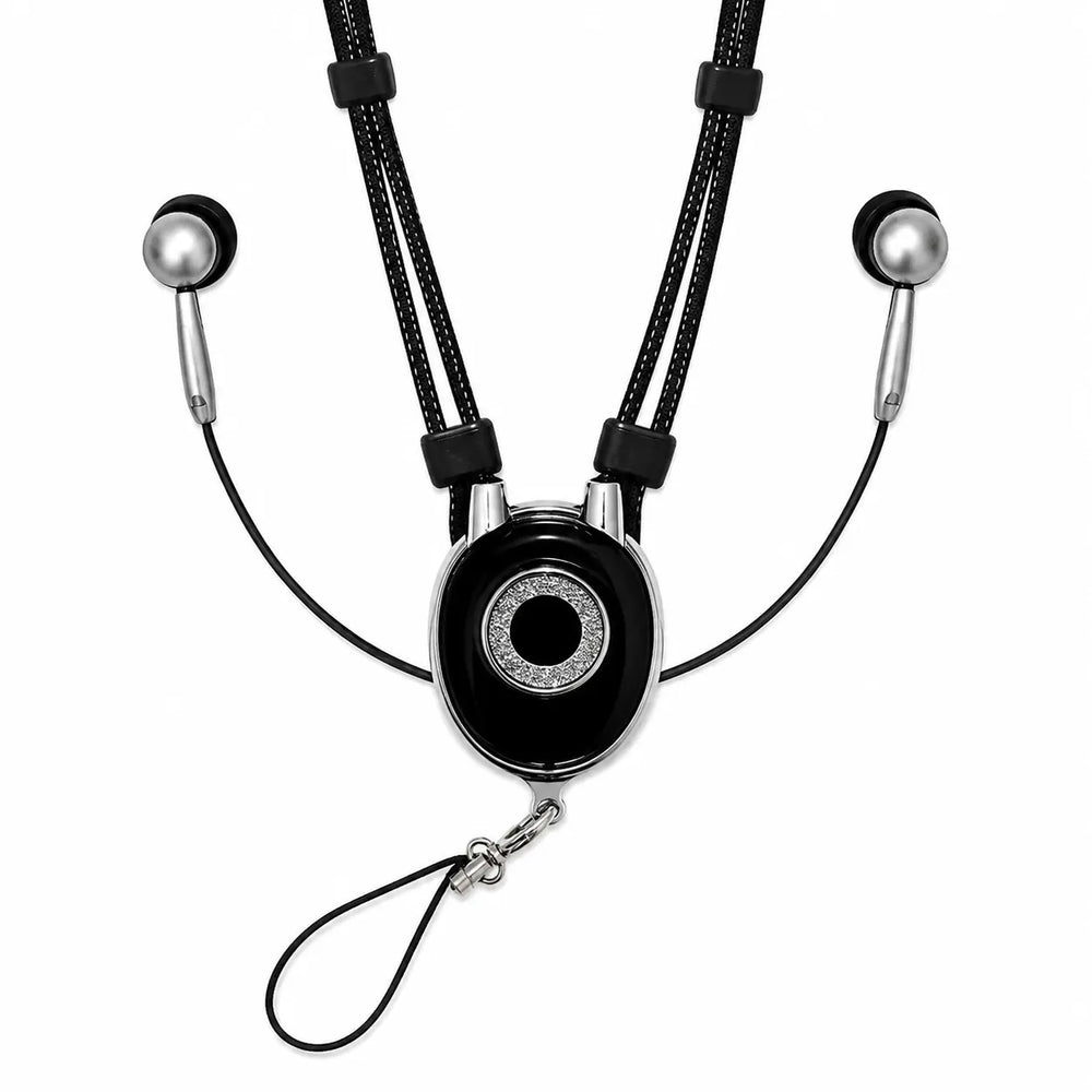 Gorsun GS-A13 Oordopjes met Nekkoord – 2.5mm Jack Aansluiting – Magnetische Earbuds – Handsfree Headset – Zwart-Ilumina Benelux