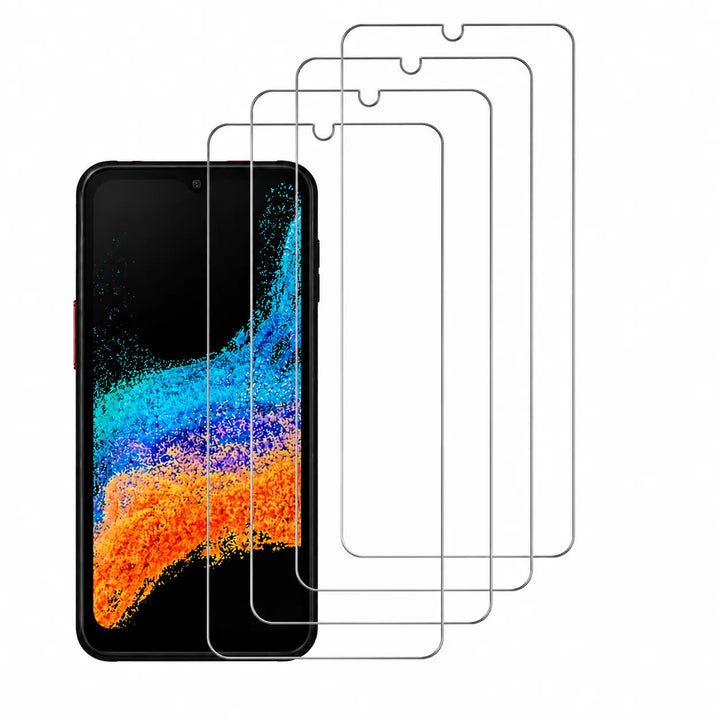 Samsung Galaxy Xcover6 Pro – Screenprotector Tempered Glas – 4-Pack-Ilumina Benelux