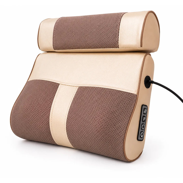 Orthopedisch Massagekussen met Warmte – Shiatsu Massagekussen – Nek- en Rugmassage-Ilumina Benelux
