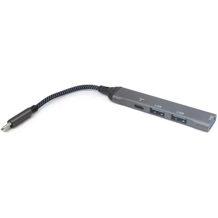 USB-C Hub 4-in-1 – 3x USB 3.0 + USB-C PD 100W – USB Splitter – USB-C Adapter voor iPad, MacBook, Laptop, Tablet en Smartphone