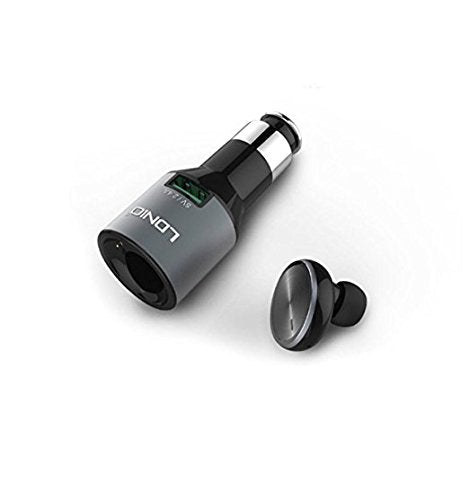 Ldnio CM20 2-in-1 Bluetooth Headset en USB Autolader-Ilumina Benelux