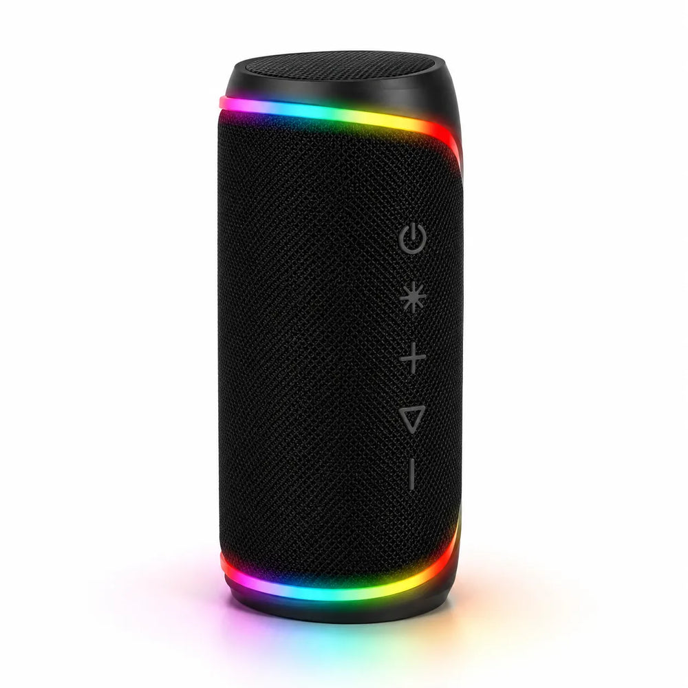 Draadloze Bluetooth Speaker 15W – RGB Verlichting – Bluetooth 5.3 – USB-C – 360° Geluid