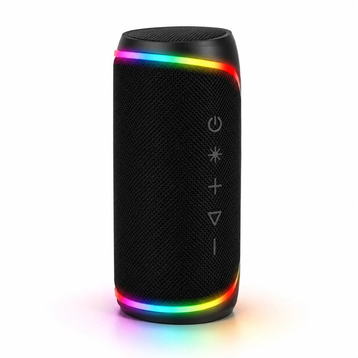 Draadloze Bluetooth Speaker 15W – RGB Verlichting – Bluetooth 5.3 – USB-C – 360° Geluid-Ilumina Benelux