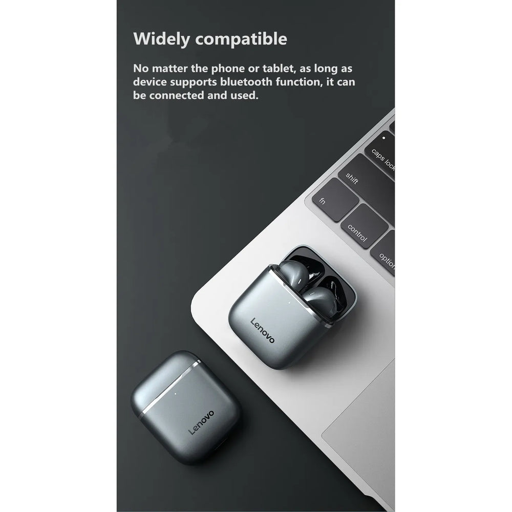 Lenovo H16 TWS Draadloze Bluetooth Oordopjes – Bluetooth 5.1 Sport Earbuds – HIFI Stereo Headset-Ilumina Benelux