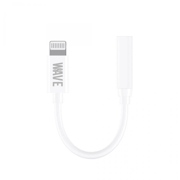Lightning naar 3.5mm AUX Adapter – Audio Adapter voor iPhone – Muziekweergave – Plug & Play – Wit-Ilumina Benelux