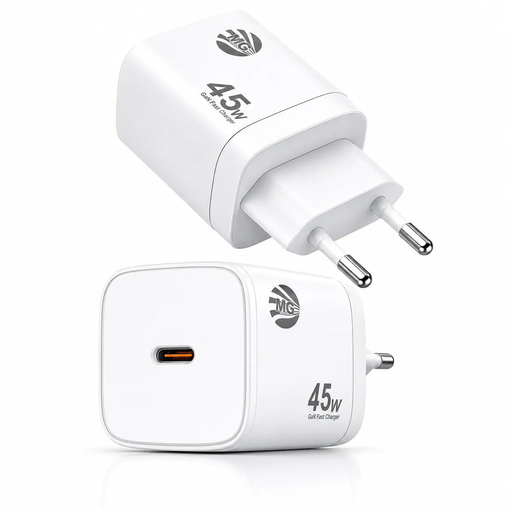 45W USB-C Super Fast Charger – Snellader – Power Delivery – Wit-Ilumina Benelux