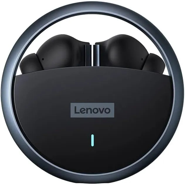 Lenovo ThinkPlus Live Pods LP60 – Draadloze Bluetooth Oordopjes – BT 5.0 – TWS Stereo Earbuds – Zwart-Ilumina Benelux