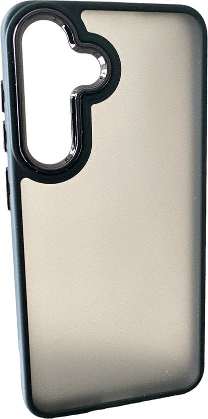Backcover Military - Geschikt voor: Samsung Galaxy A14 -Stevige Case met Soft TPU-bumperranden - Zwart
