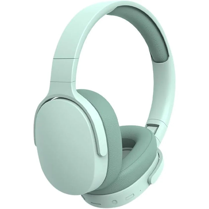 Draadloze Over-Ear Koptelefoon – Bluetooth Headset – Noise Cancelling – Opvouwbaar – Microfoon – Groen-Ilumina Benelux