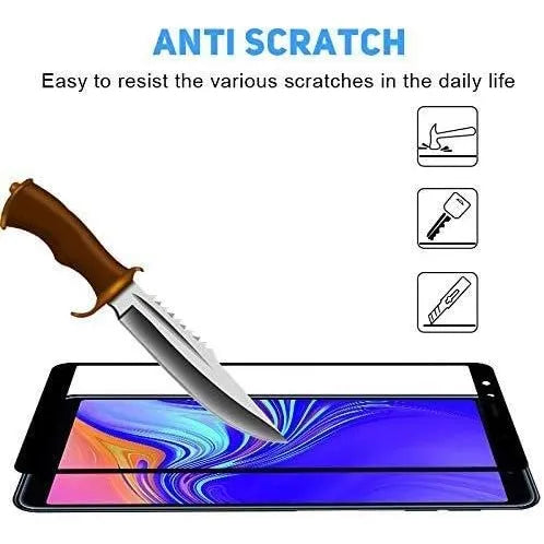 Samsung Galaxy J4+ / J6+ / A7 2018 Screenprotector Full Cover Glas 9H – 2-Pack-Ilumina Benelux