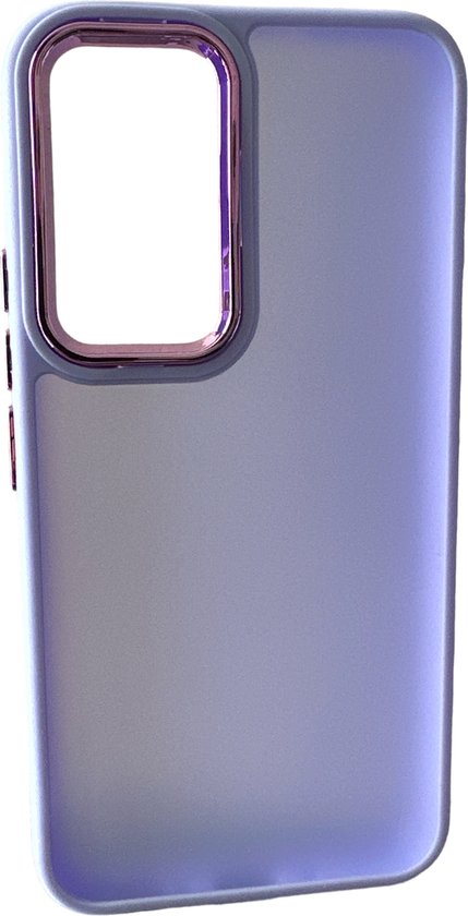 Samsung Galaxy A52/A52S Hoesjes – Military Backcover – Soft TPU Bumper – Schokbestendig – Paars-Ilumina Benelux
