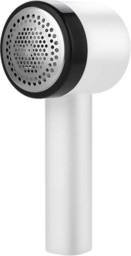 Pluizenverwijderaar voor kleding – USB oplaadbaar – 3 RVS mesjes – Veilig & draagbaar – Wit-Kledingontpluizer-Ilumina Benelux
