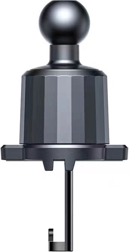 Telefoonhouder auto – 3-in-1 Dashboard/Raam/Ventilatierooster – 360° draaibaar – Zuignap & ventilatieclip – Zwart-Ilumina Benelux