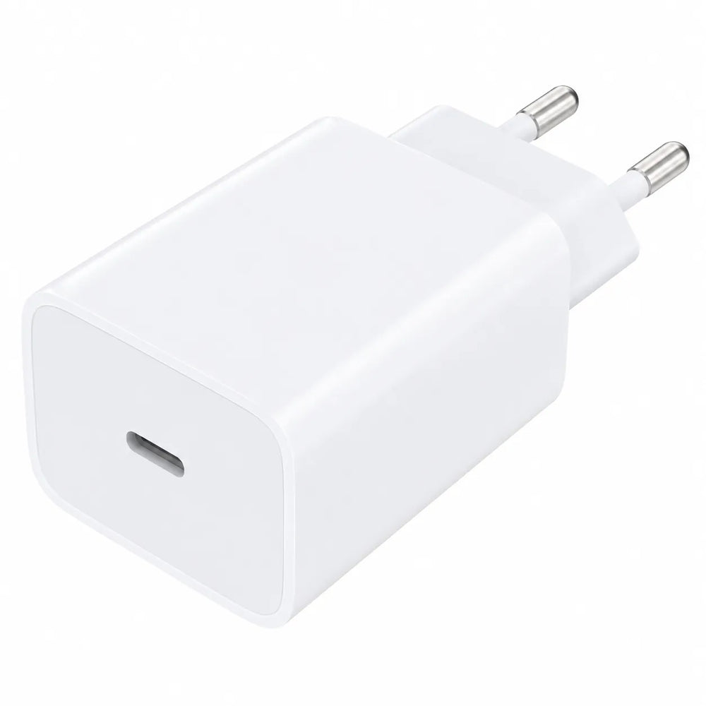 USB-C Adapter 20W - Snellader USB-C - PD Fast Charger - Universele USB-C Oplader - USB-C Lader voor iPhone & Samsung - Wit-Ilumina Benelux