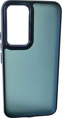 Backcover Military - Geschikt voor: Samsung Galaxy A34 5G -Stevige Case met Soft TPU-bumperranden - Blauw