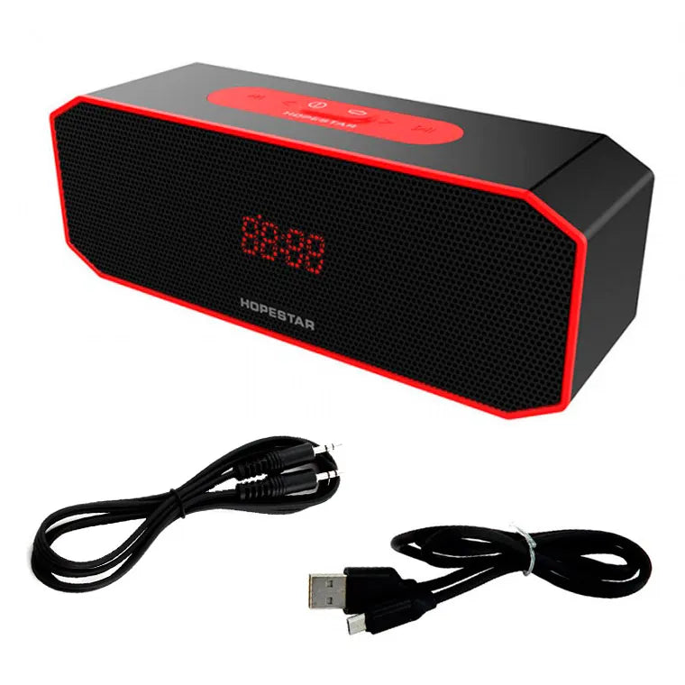 Hopestar P8 Draagbare Bluetooth Speaker – Waterdichte Outdoor Speaker – Rood-Ilumina Benelux