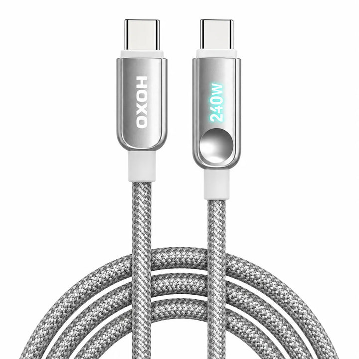 240W USB-C naar USB-C Display Snellaadkabel 2 Meter-Ilumina Benelux