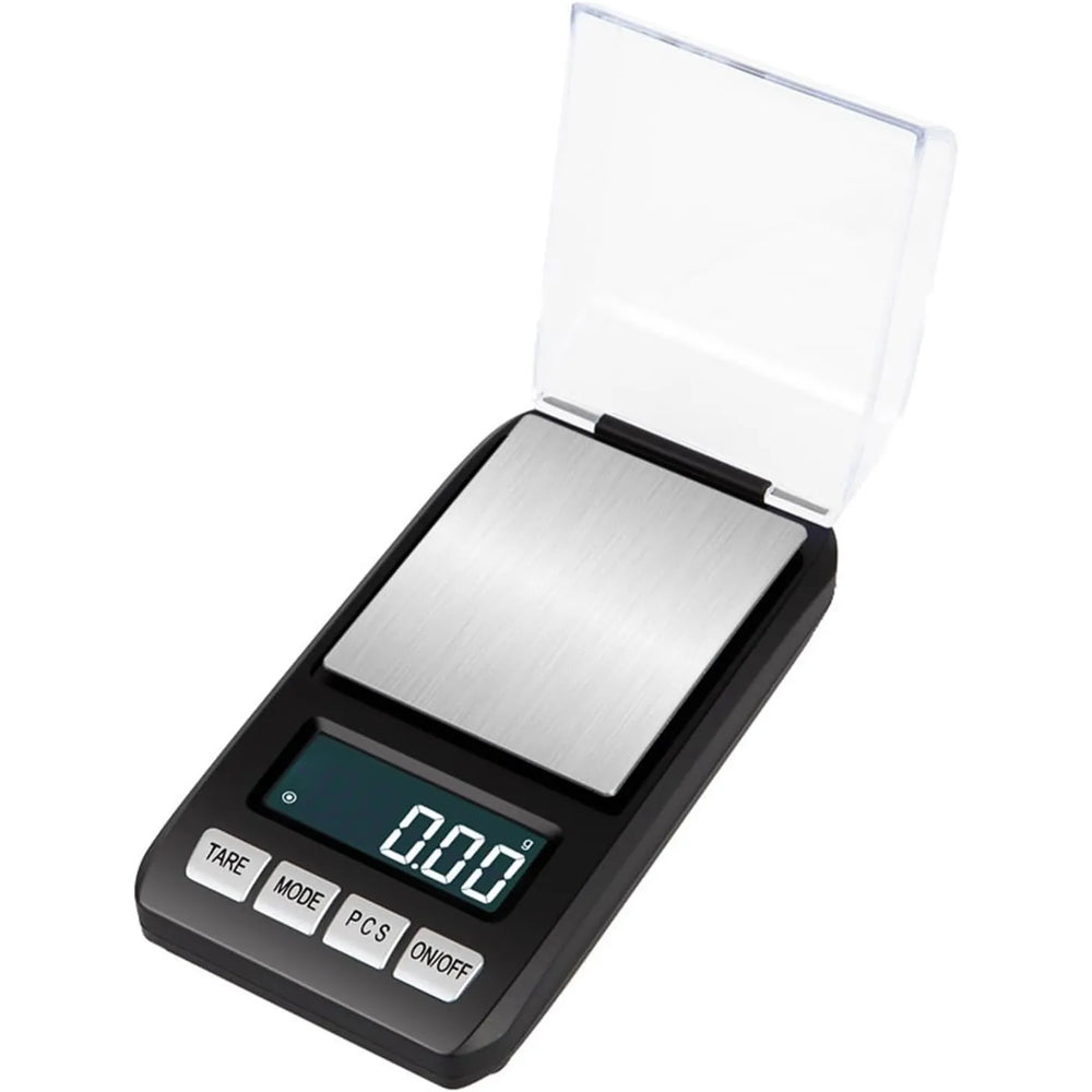 Digitale Precisie Weegschaal 500g x 0,01g – Sieradenweegschaal – Keukenweegschaal – LCD Display met Achtergrondverlichting – Zwart-Ilumina Benelux