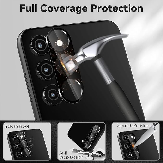Camera Lens Protector – Samsung Galaxy A13 5G / A04s – Gehard Glas-Ilumina Benelux