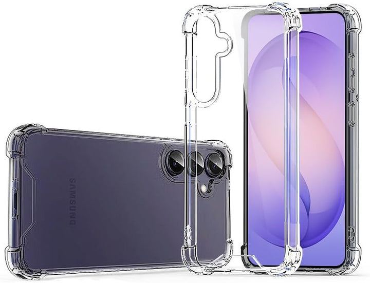Samsung Galaxy S26 Plus Hoesjes - Ultra-Hybrid Backcover - Schokbestendig - Crystal Clear Transparant-Ilumina Benelux