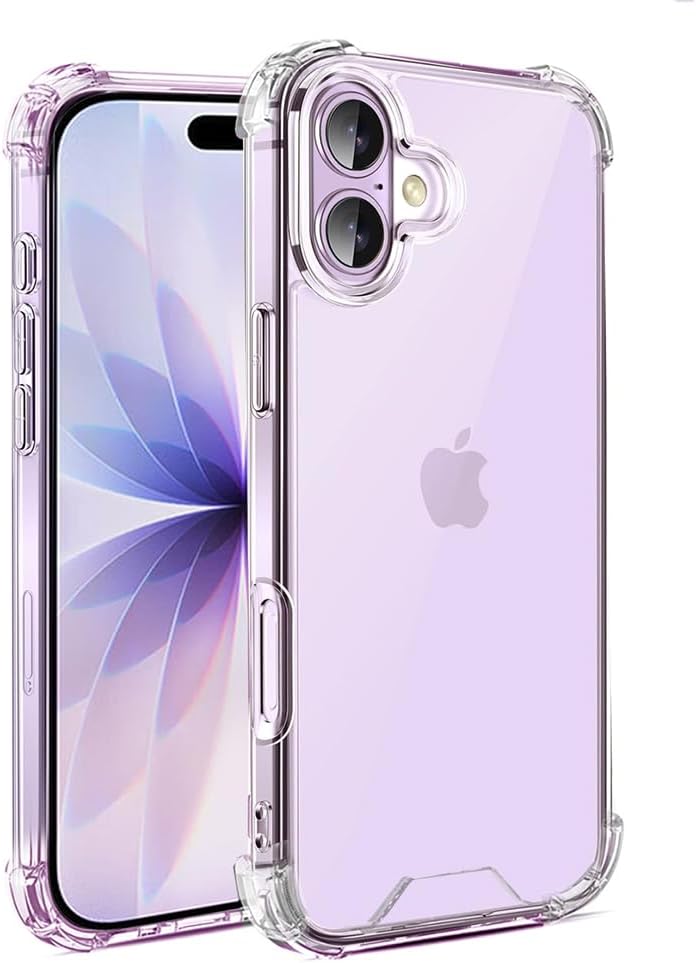 iPhone 17 Hoesjes - Ultra-Hybrid Backcover - Schokbestendig - Crystal Clear Transparant-Ilumina Benelux