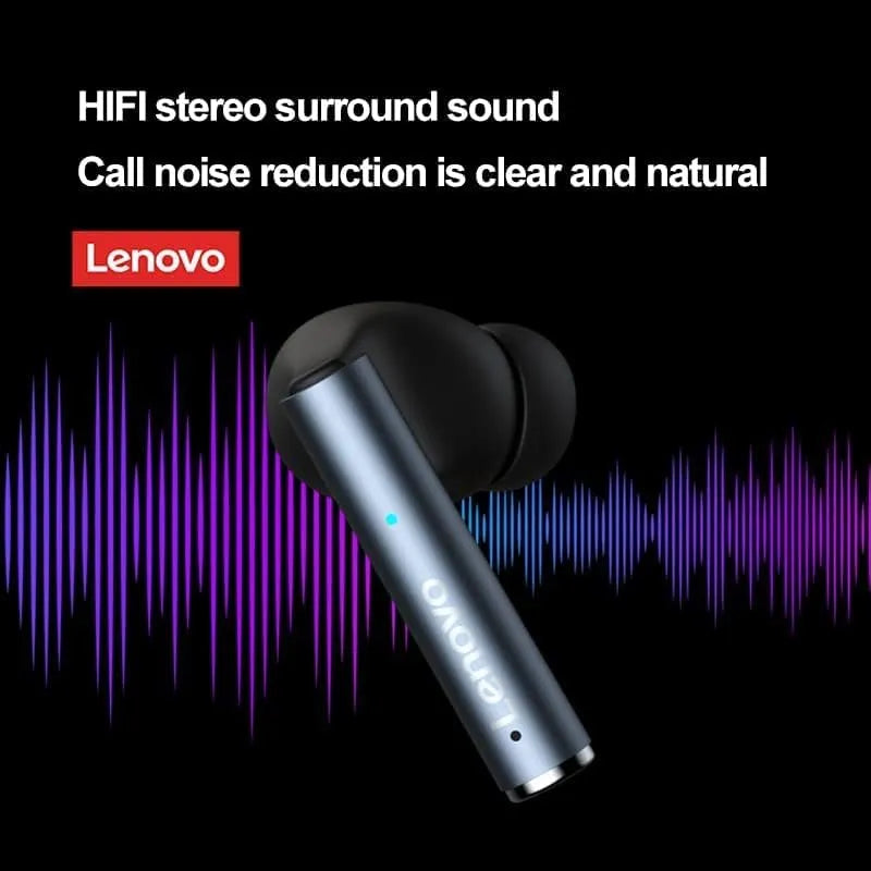 Lenovo ThinkPlus Live Pods LP60 – Draadloze Bluetooth Oordopjes – BT 5.0 – TWS Stereo Earbuds – Zwart-Ilumina Benelux