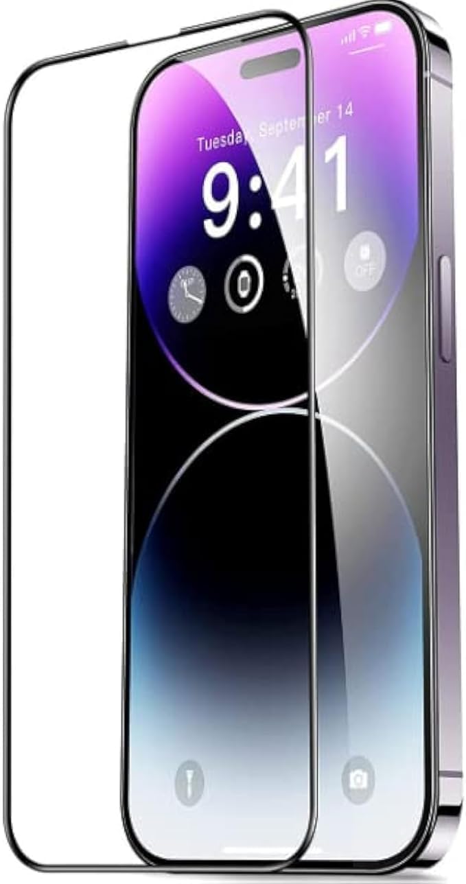 iPhone 14 Pro Max Screenprotector Full Cover Glas Gehard 9H – 1-Pack-Ilumina Benelux