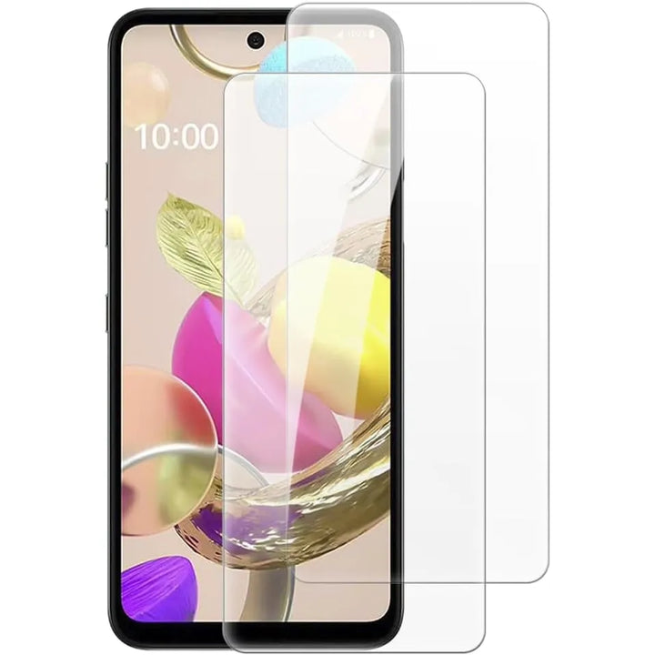 LG K42 Screenprotector Gehard 9H Glas – Anti-kras – 2-Pack-Ilumina Benelux