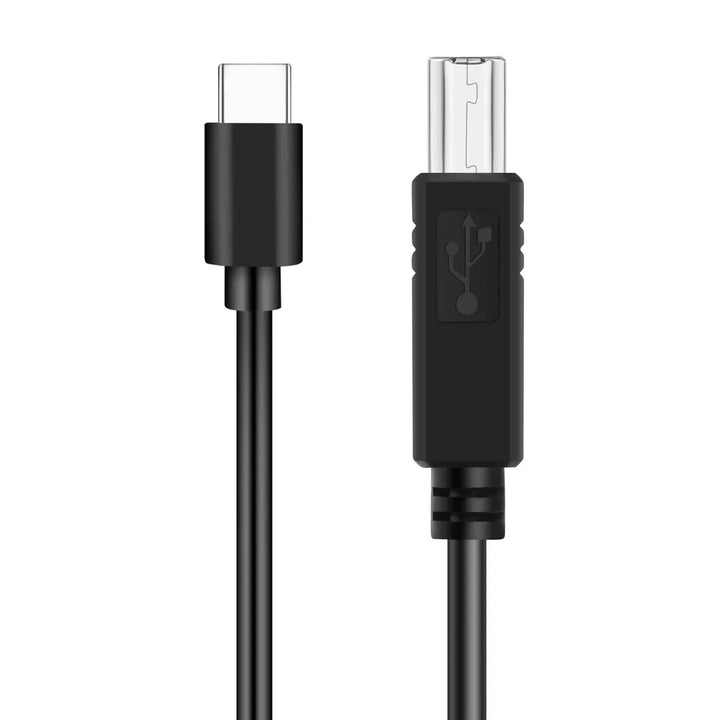 USB-C naar USB-B Printerkabel / MIDI Kabel – 1.8 Meter – Geschikt voor Printer, Piano, DAC & DJ Controller-Ilumina Benelux
