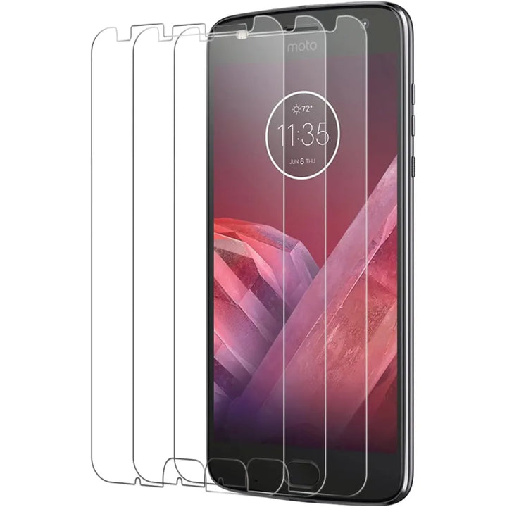 Motorola Moto Z2 Play Screenprotector Glas 9H – 3-Pack-Ilumina Benelux