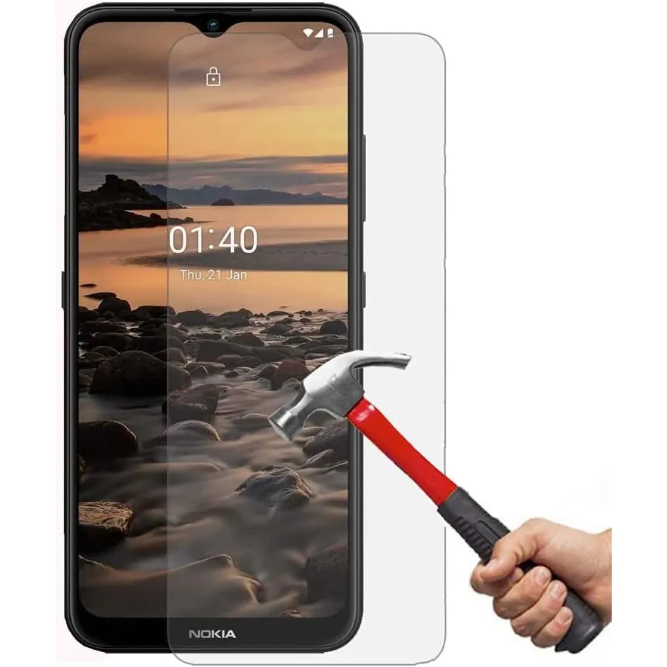 Nokia 1.4 – Screenprotector 9H Gehard Glas – 3-Pack-Ilumina Benelux