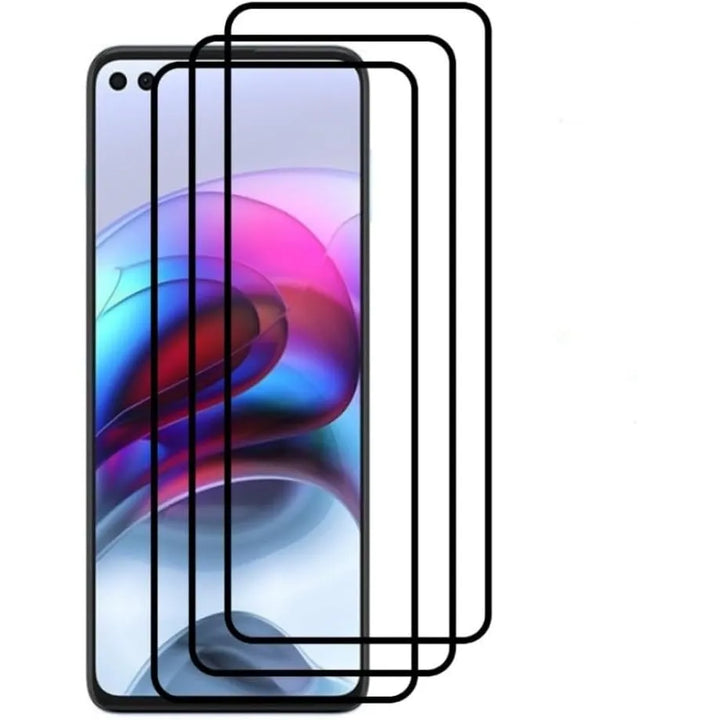 Motorola Moto G9 Power Screenprotector Full Cover Glas 9H – 3-Pack-Ilumina Benelux