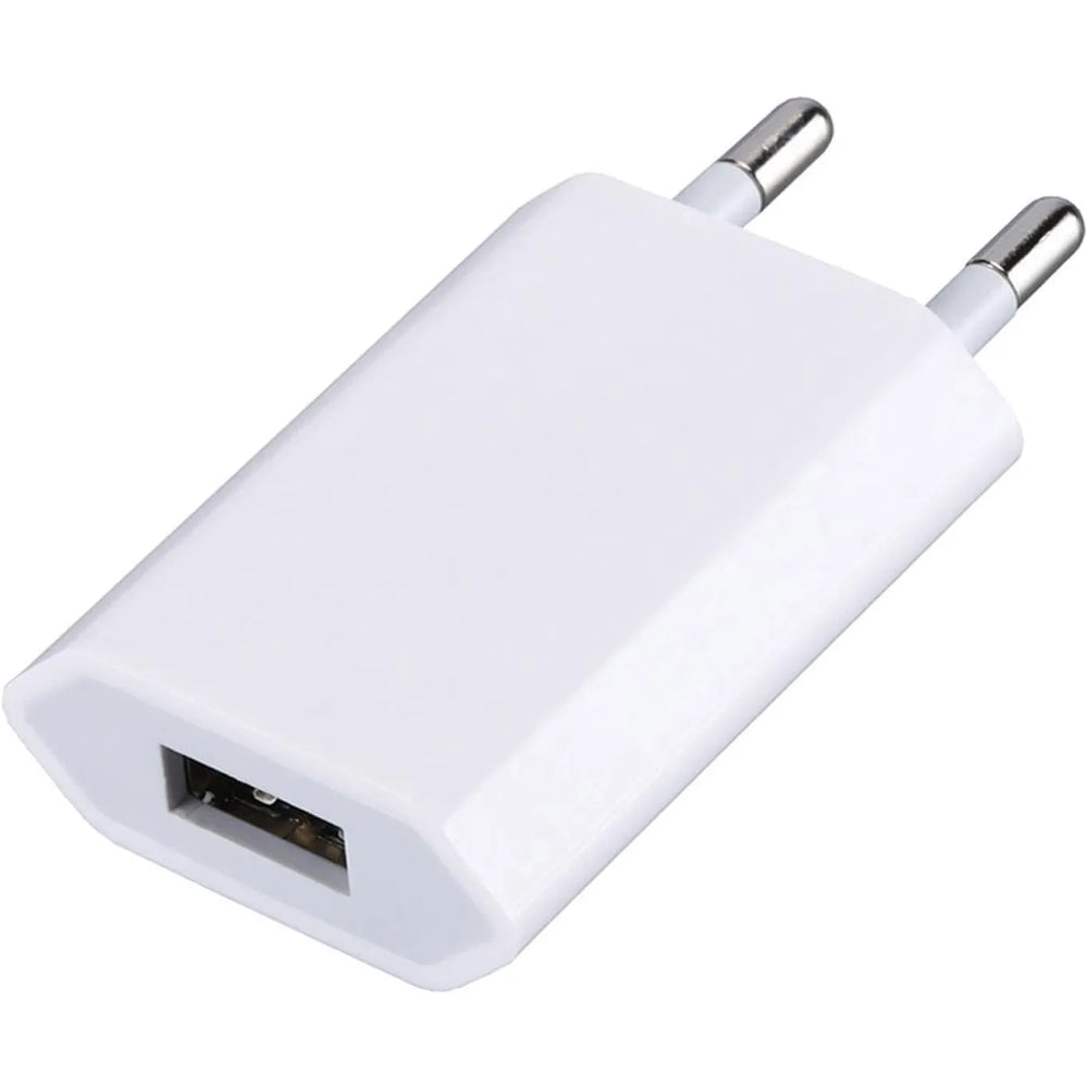 USB Oplader Adapter – 5W – Universele USB Lader – USB Stekker – Wit-Ilumina Benelux