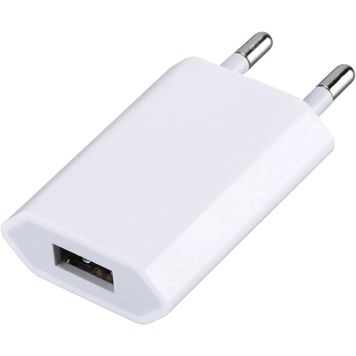 USB Oplader Adapter – 5W – Universele USB Lader – USB Stekker – Wit-Ilumina Benelux