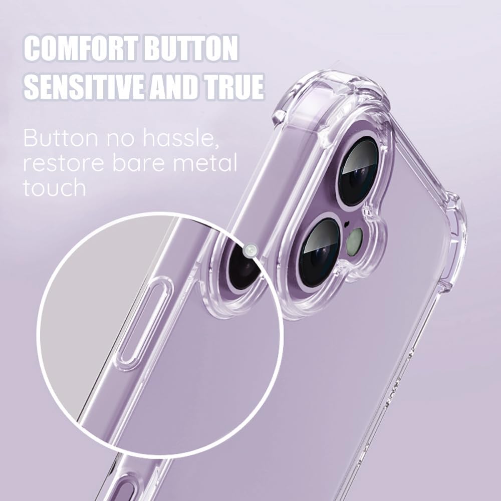 iPhone 17 Hoesjes - Ultra-Hybrid Backcover - Schokbestendig - Crystal Clear Transparant-Ilumina Benelux