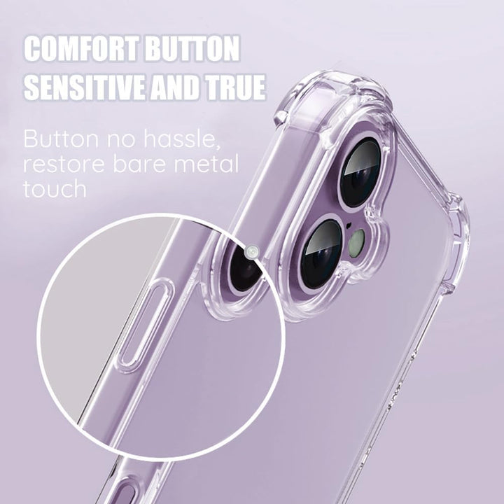 iPhone 17 Hoesjes - Ultra-Hybrid Backcover - Schokbestendig - Crystal Clear Transparant-Ilumina Benelux