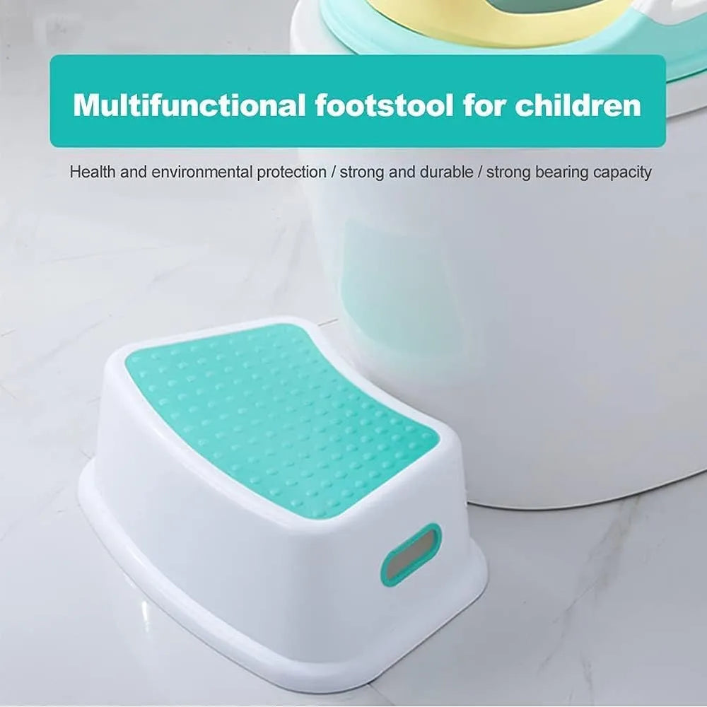 Opstapkrukje – Toiletkrukje – Voetverhoger – Opstapje voor Kinderen - Baby Wc Krukje - Mint-Ilumina Benelux