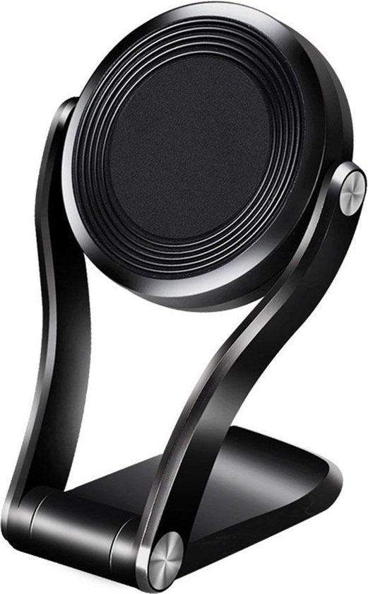 Telefoonhouder auto – Magnetisch Dashboard & Voorruit – 360° draaibaar – Sterke kleeflaag – Geschikt voor iPhone/Samsung/Huawei – Zwart-Ilumina Benelux