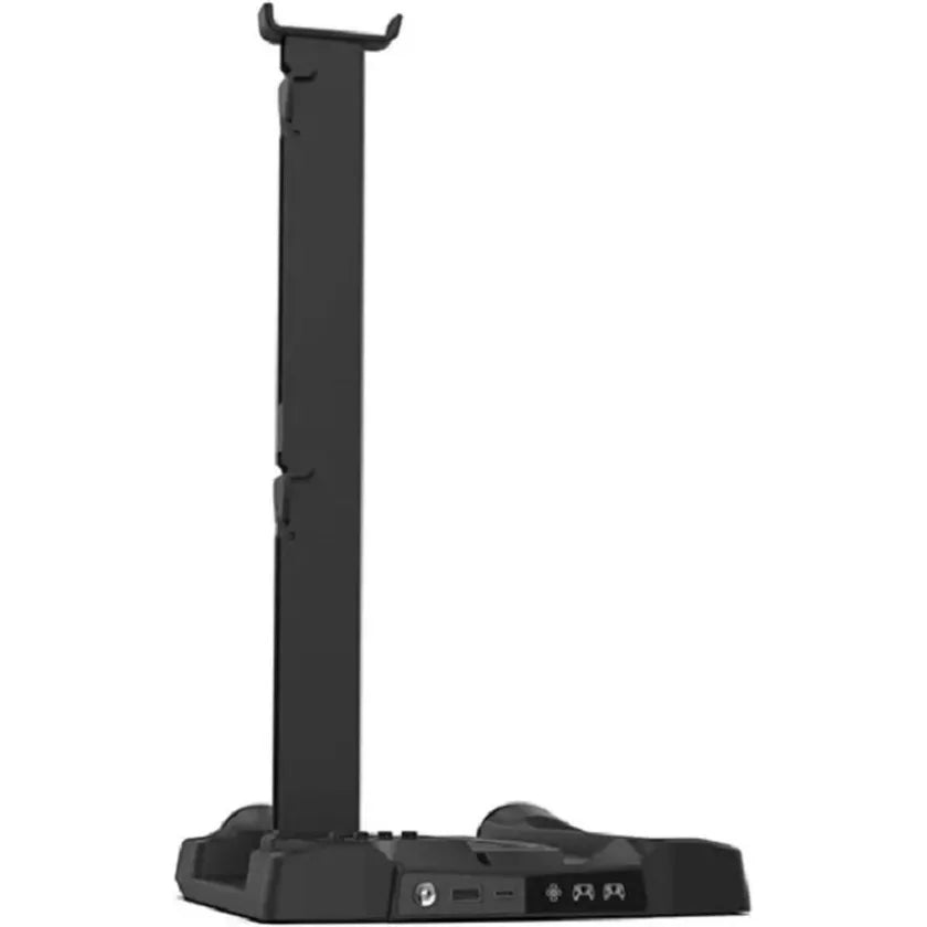 PS5 Opbergstation - Standaard met Koelventilatie - Oplaadstation voor DualSense - Games & Headset Houder-Ilumina Benelux