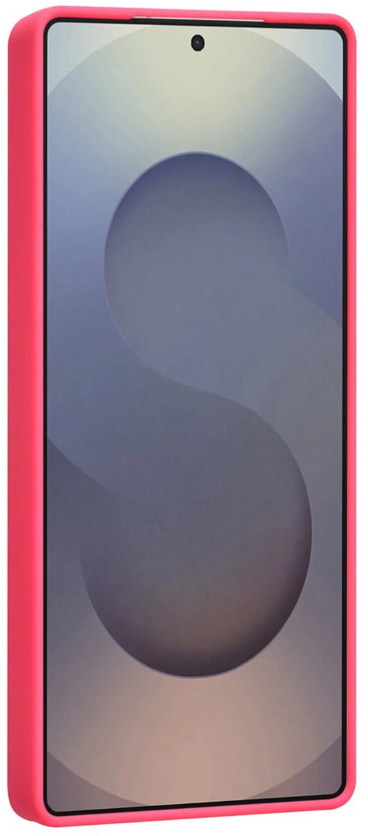 Samsung Galaxy S25 Ultra Hoesjes – Liquid Siliconen Backcover – Schokbestendig – Soft Touch – Felroze-Ilumina Benelux