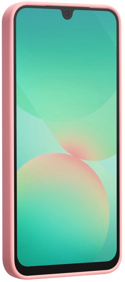 Samsung Galaxy A16 Hoesjes – Liquid Siliconen Backcover – Schokbestendig – Soft Touch – Zalmroze-Ilumina Benelux
