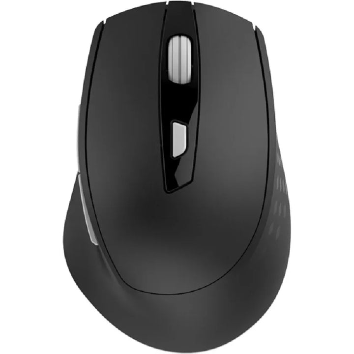 Draadloze Oplaadbare Muis – Stille Computermuis – 2.4GHz USB Draadloos – 6 Knoppen – Optische Sensor – Zwart-Ilumina Benelux